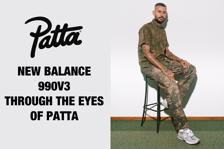 New Balance 990v3 through the Eyes of Patta