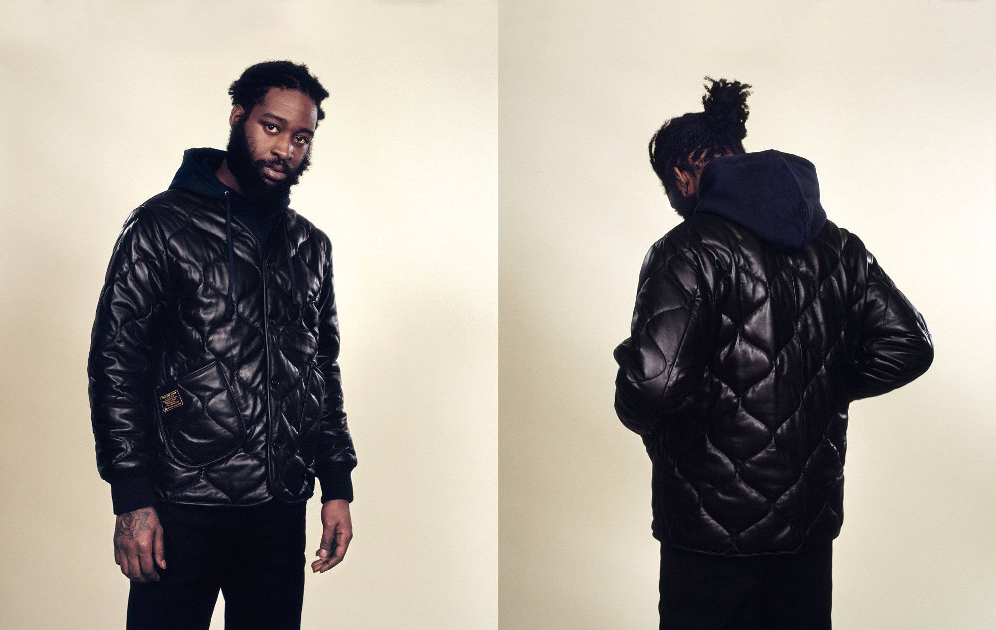 Patta M-65 Leather Liner Jacket - Patta