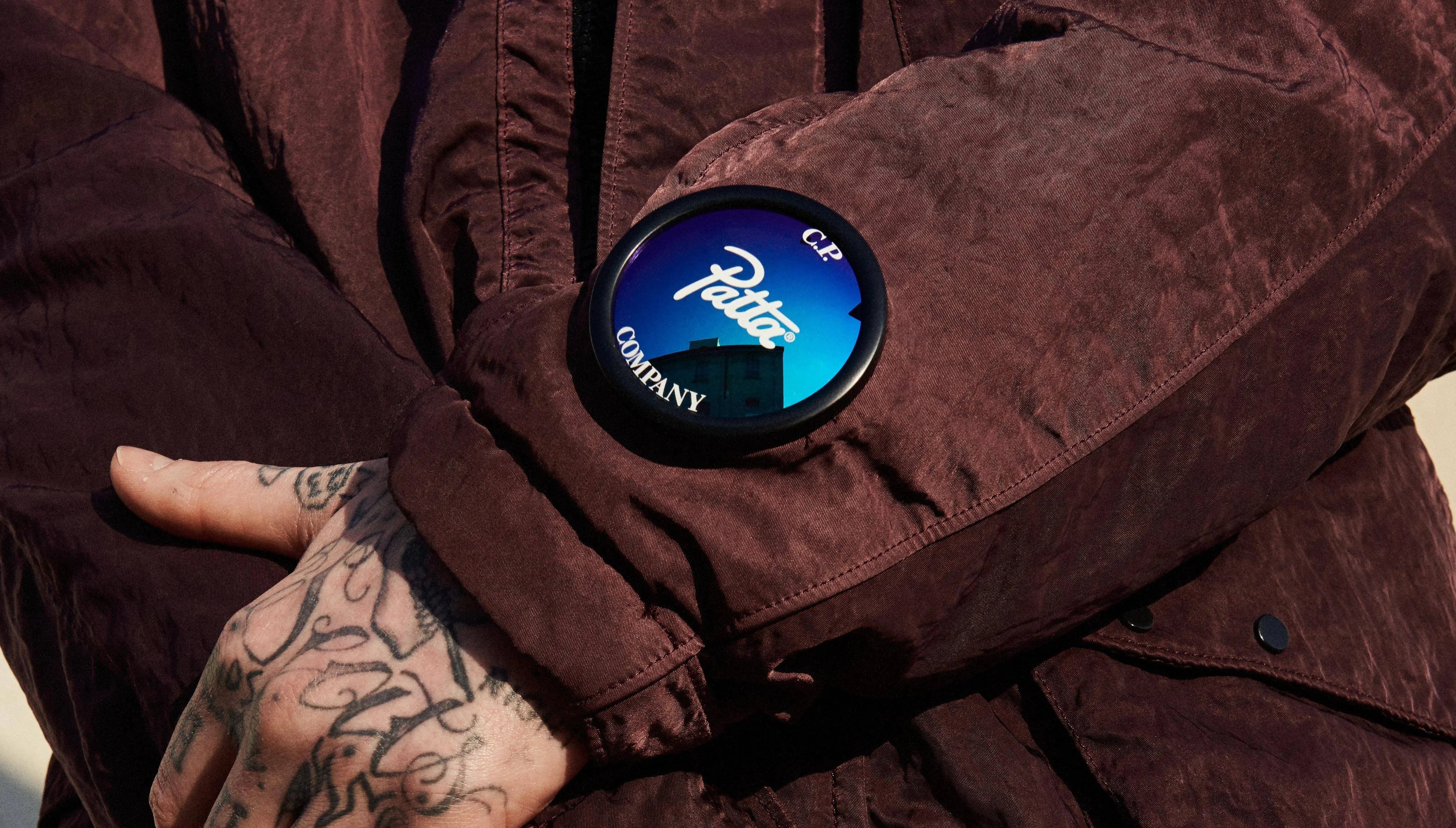 cp company x patta vest