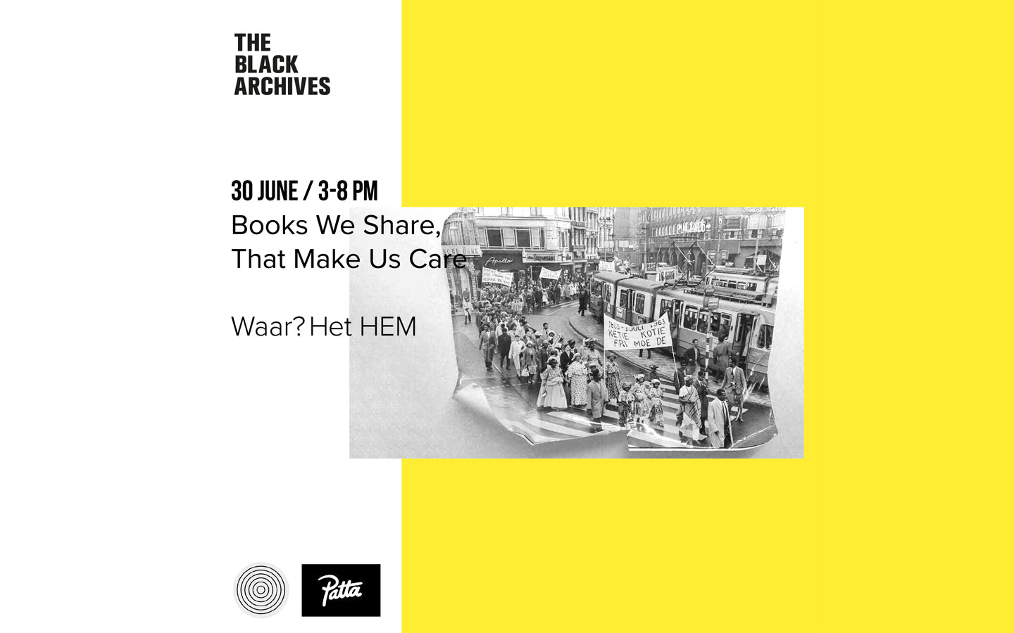 Patta X The Black Archives At Het Hem - Patta