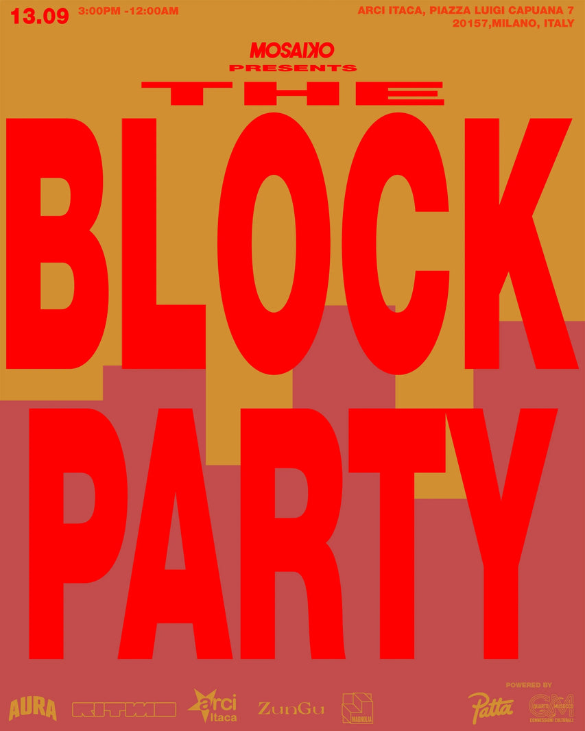 MOSAIKO Block Party Patta