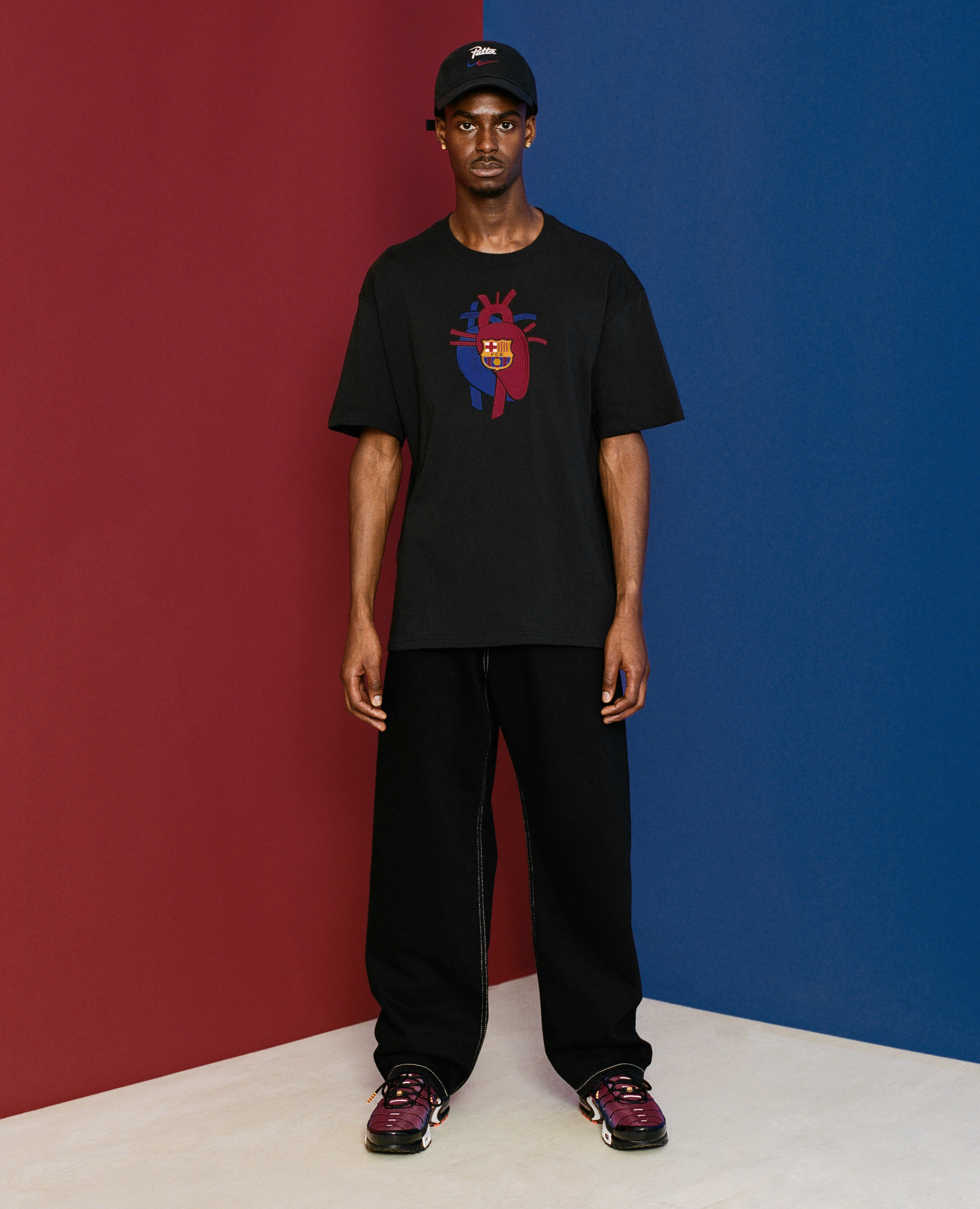 Patta x Barcelona FC Culers Del Món Pre-Match Jersey Black/White