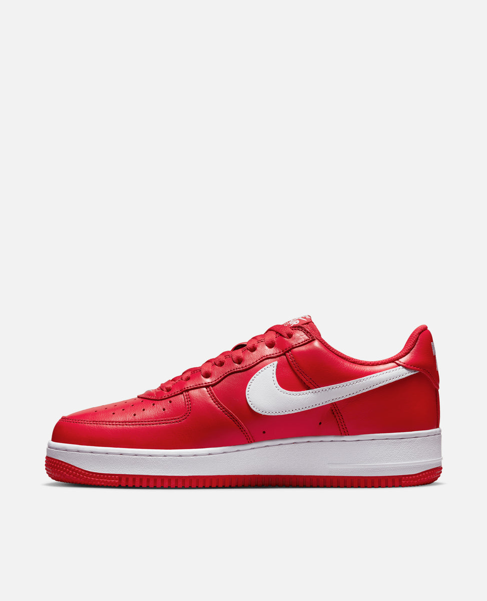 Nike Air Force 1 Low Retro QS University Red White Patta