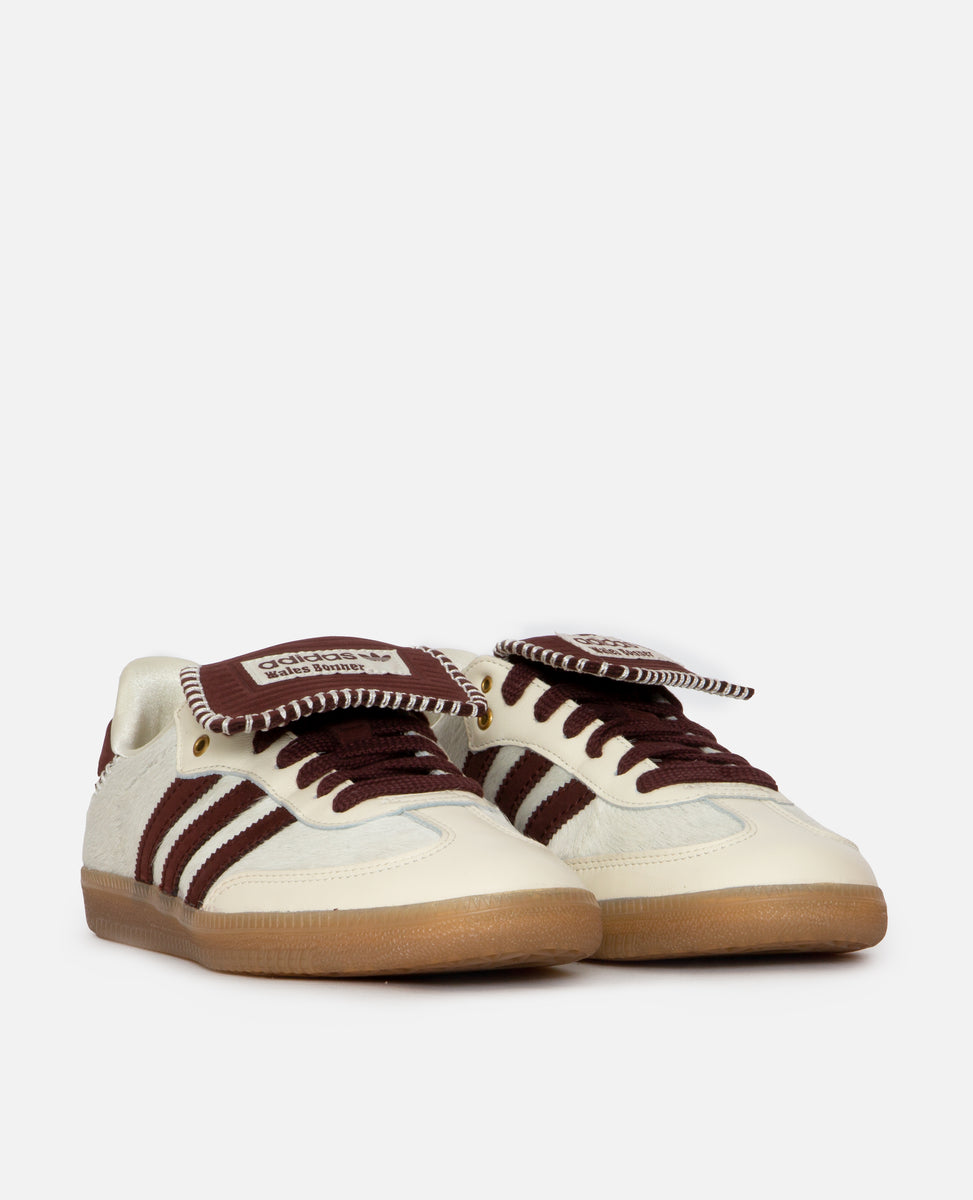 Adidas Wales Bonner Pony Tonal Samba (Cream White/Mystery Brown-Cream