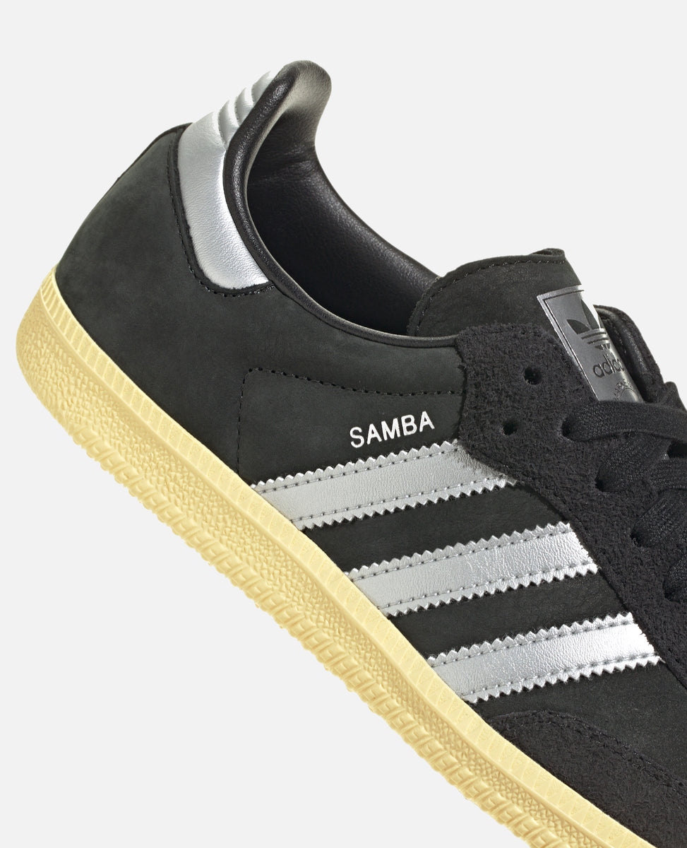 Adidas samba og outlet trainers black/yellow