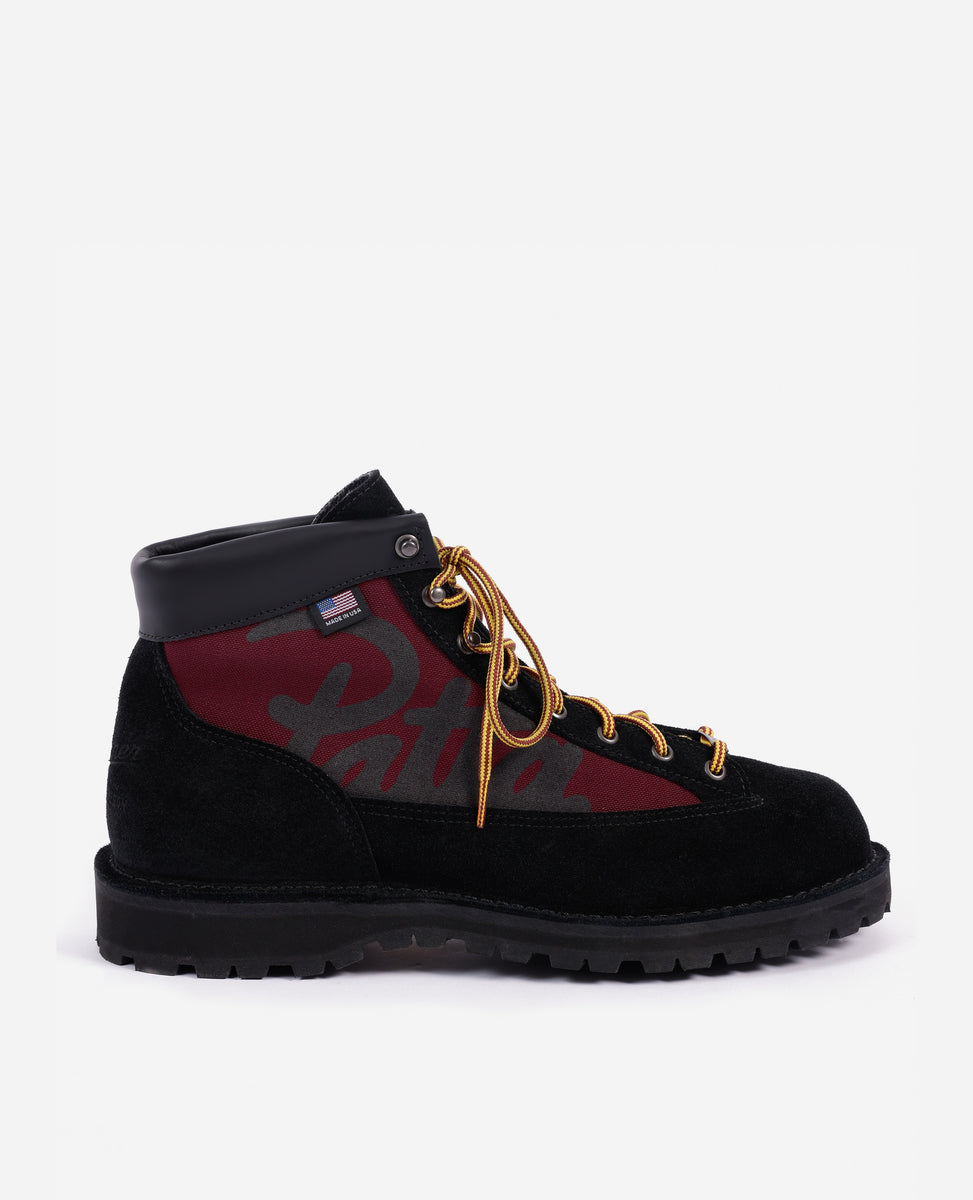 Patta x Danner Light Men s Black Burgundy Green