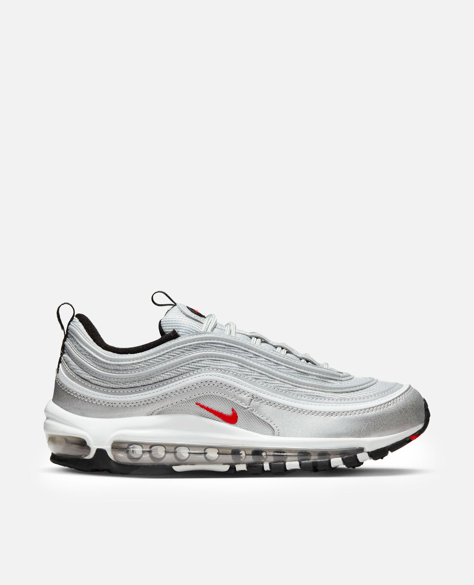 Air max 97 2025 white silver red