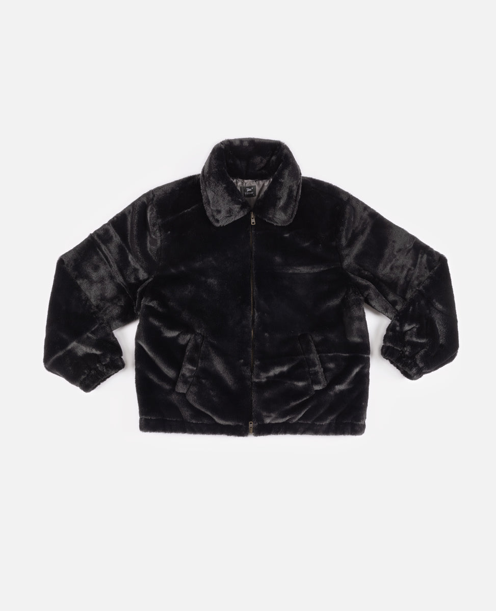 Patta Faux Fur Jacket (Black)