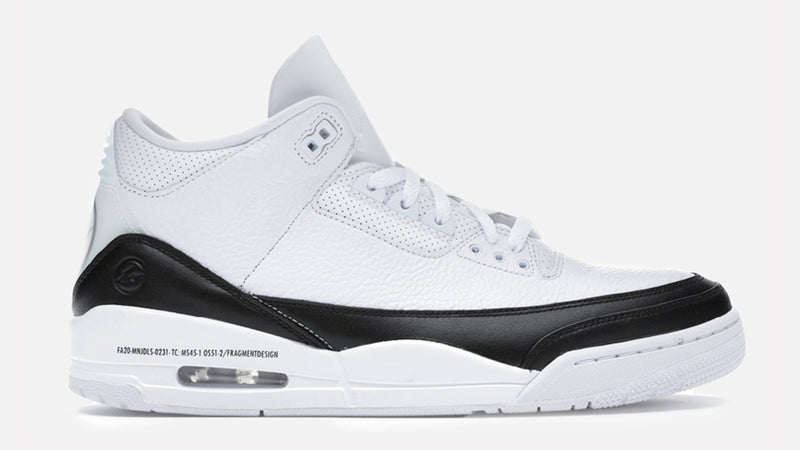 Air Jordan 3 Retro Fragment SP (White/White-Black)