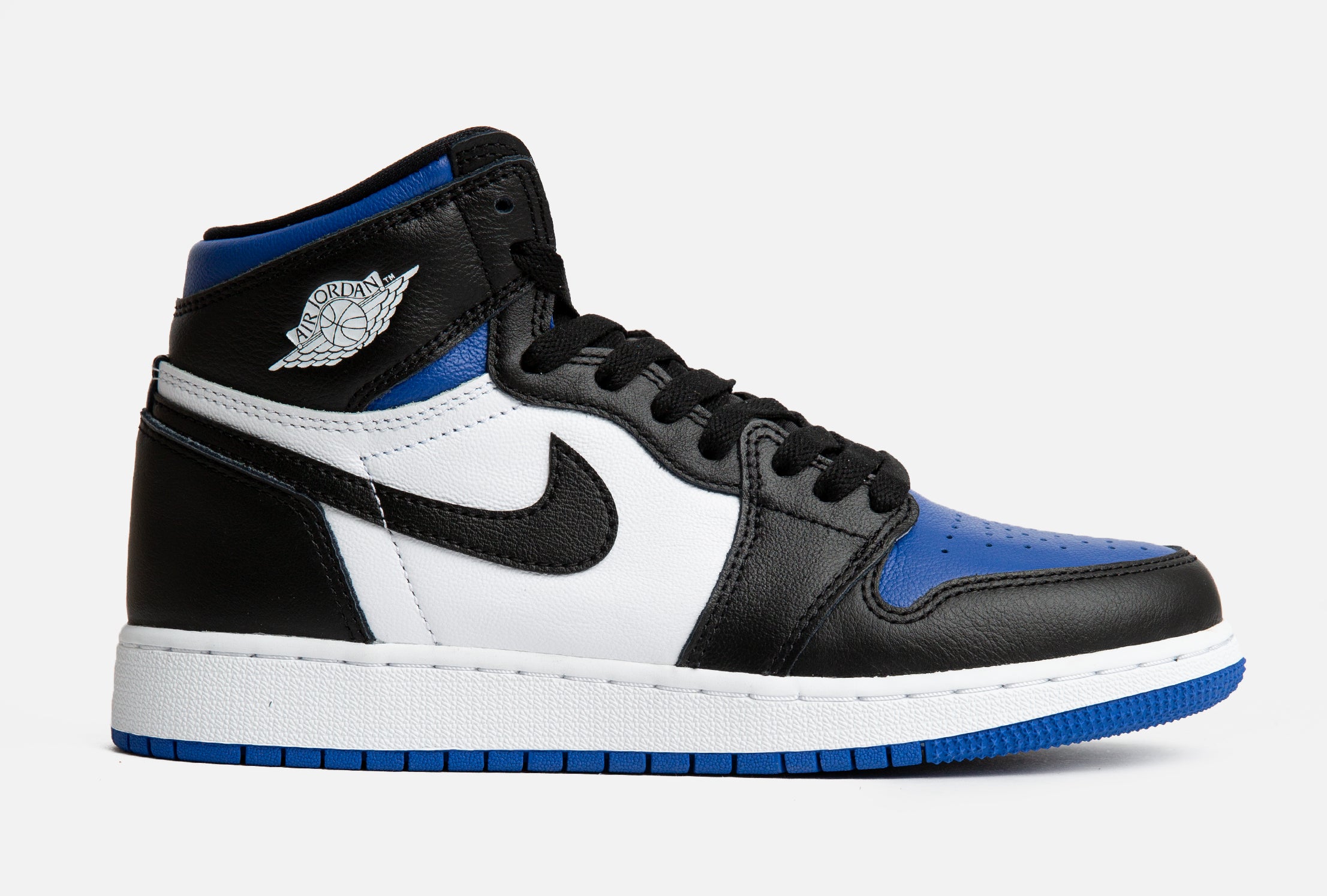 Air Jordan 1 Retro High OG GS (Black/Black-White-Game Royal)