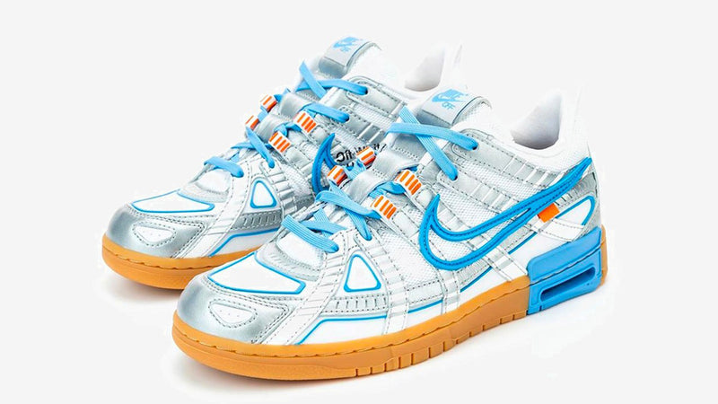 Nike Air Rubber Dunk x Off White (White University Blue/Blue-White)