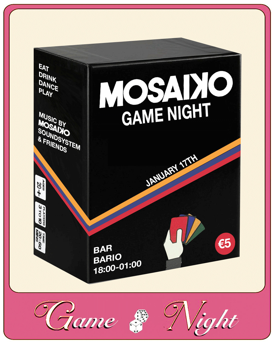 Mosaiko Game Night at Bario