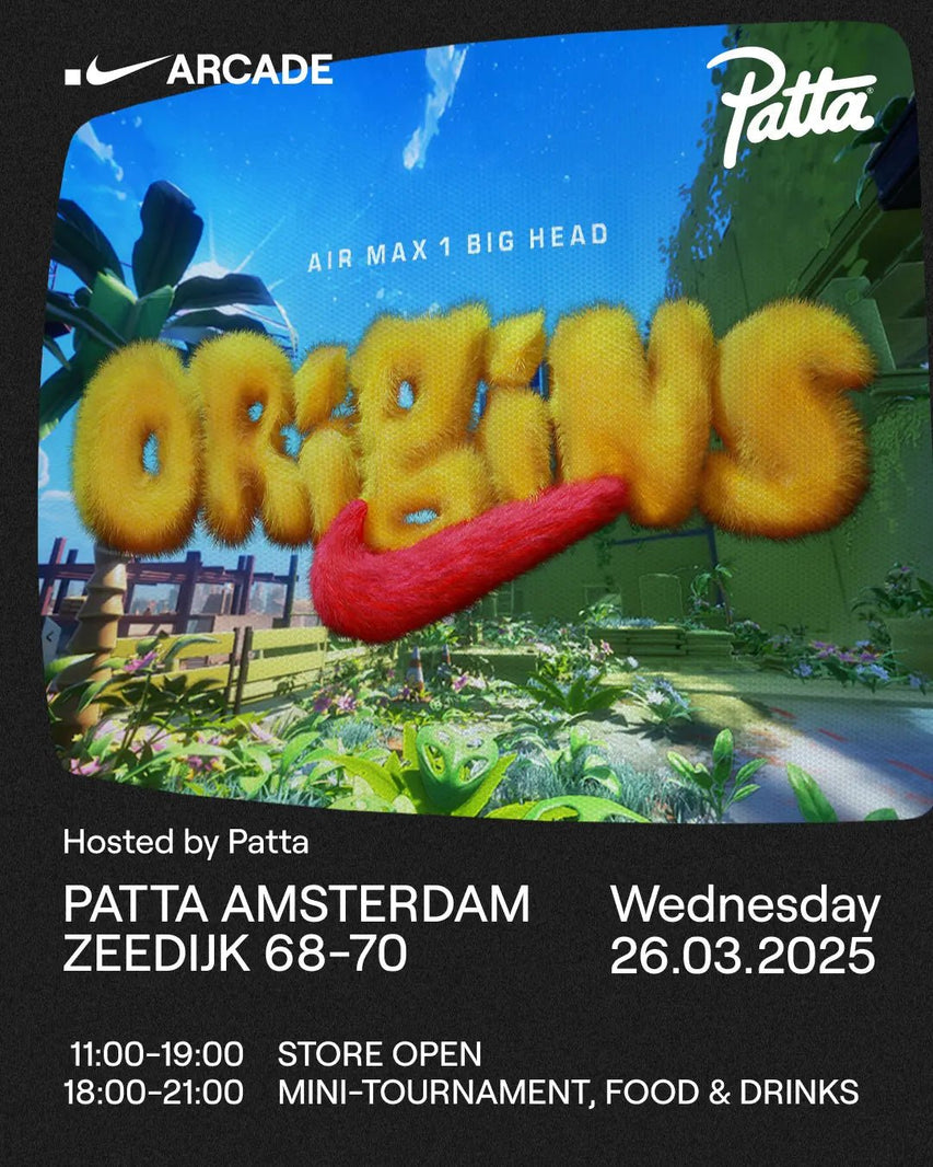 Air Max 1 Big Head at Patta Amsterdam - Patta