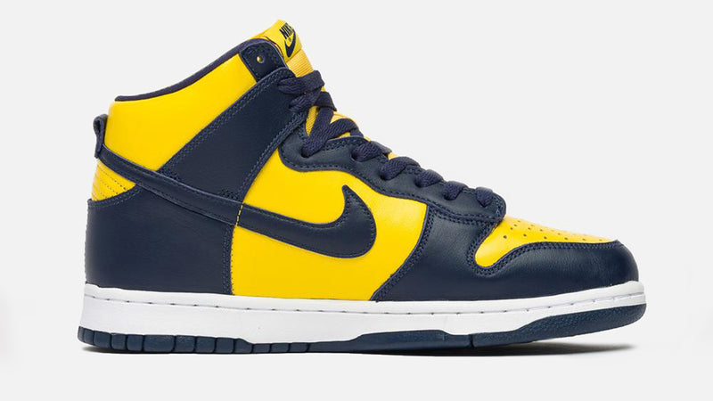 NIKE DUNK HIGH SP (VARSITY MAIZE/MIDNIGHT NAVY-MIDNIGHT NAVY)