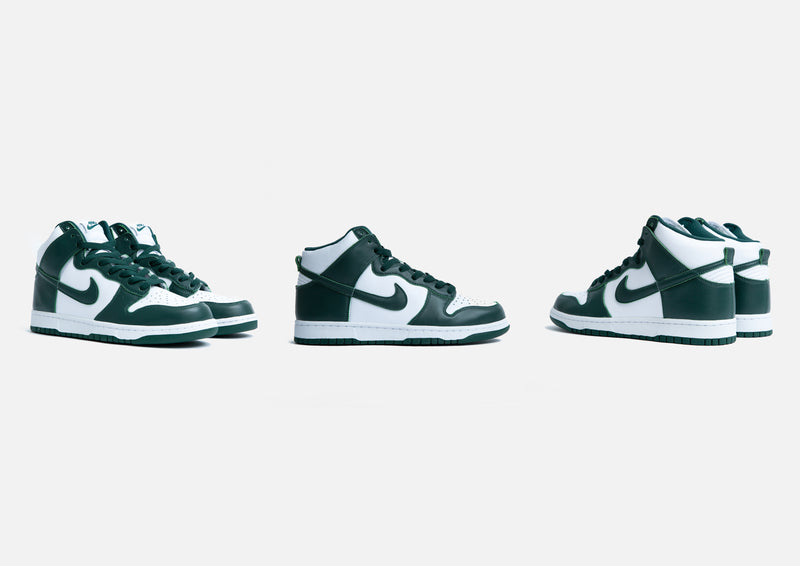 Nike Dunk High SP (White/Pro Green-Pro Green)