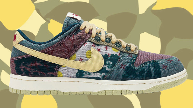 Nike Dunk Low SP (Multi Color/Lemon Wash-Midnight-Turq)