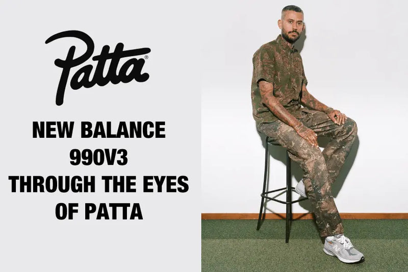 New Balance 990V3 Through The Eyes Of Patta - Patta