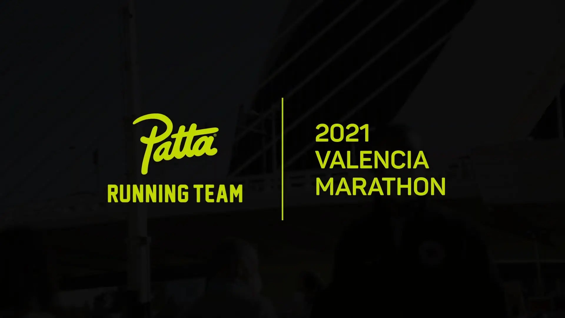 Patta Running Team - Road To Valencia - Patta