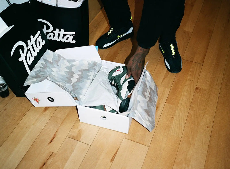 Patta X Air Jordan Vii Icicle Update - Patta