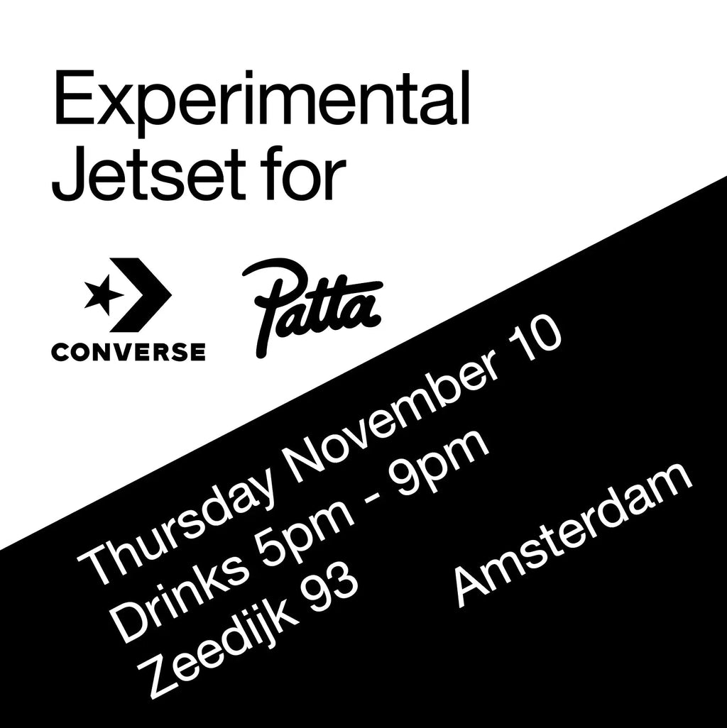Patta X Experimental Jetset X Converse Launch - Patta