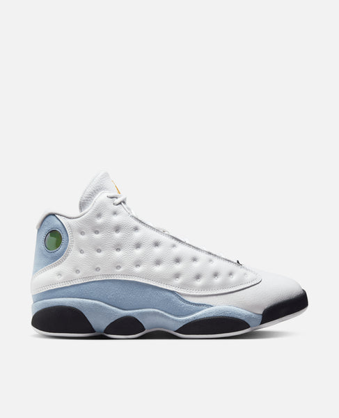 Jordan 13 baby blue cheap and white