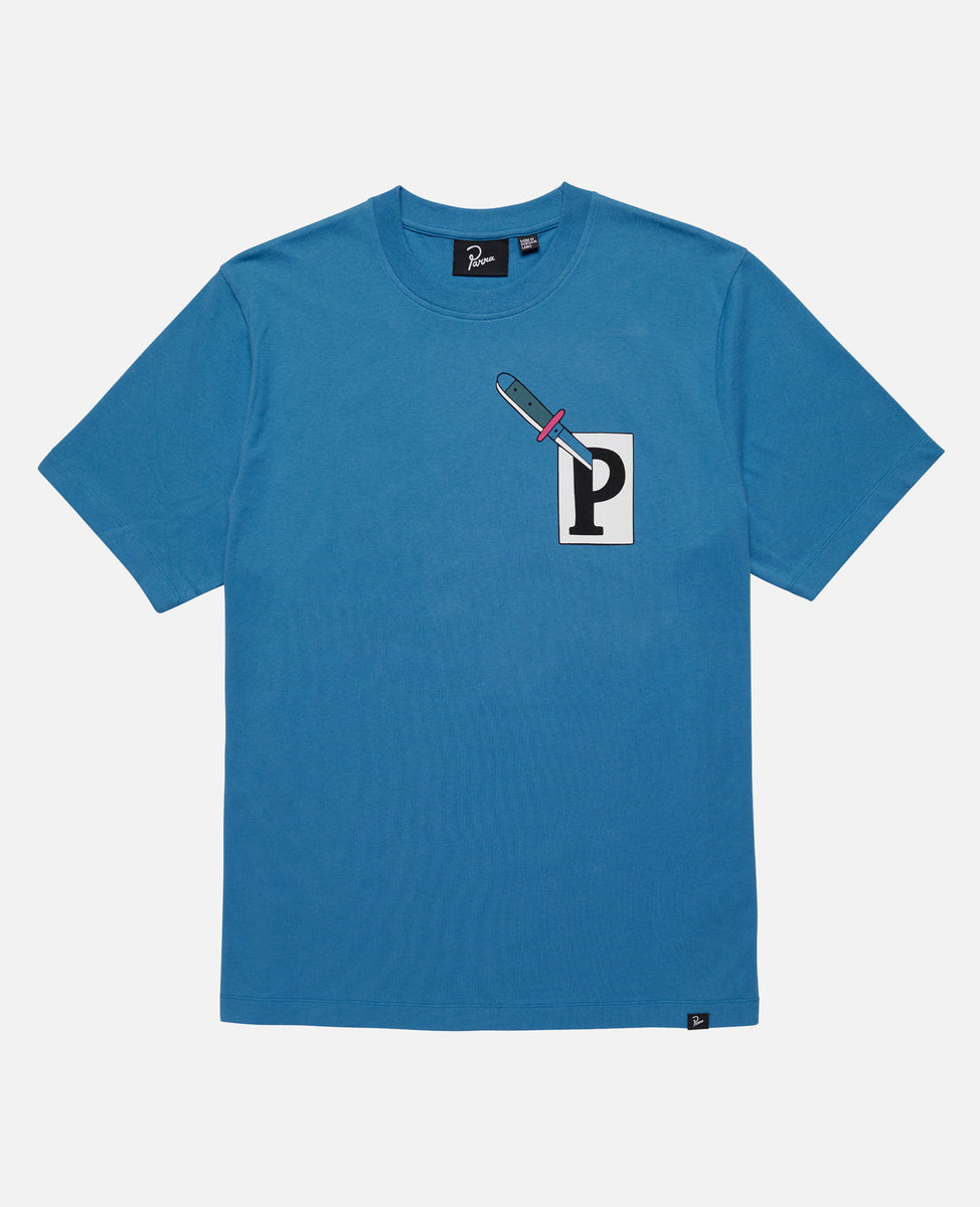 byParra Fucking Fork T-Shirt (Slate Blue) – Patta