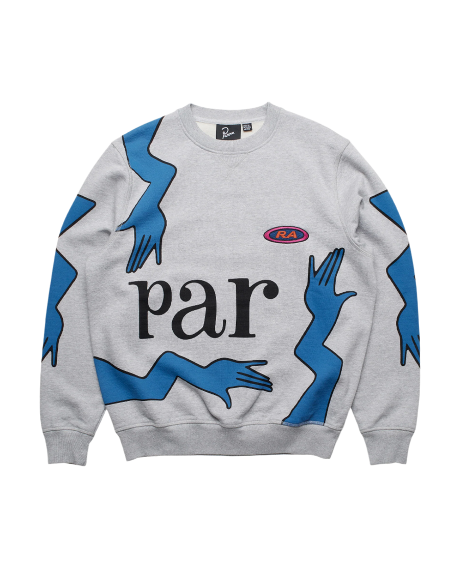 byParra Climb Early Grab Crew Neck Sweatshirt - Hoodies by Patta