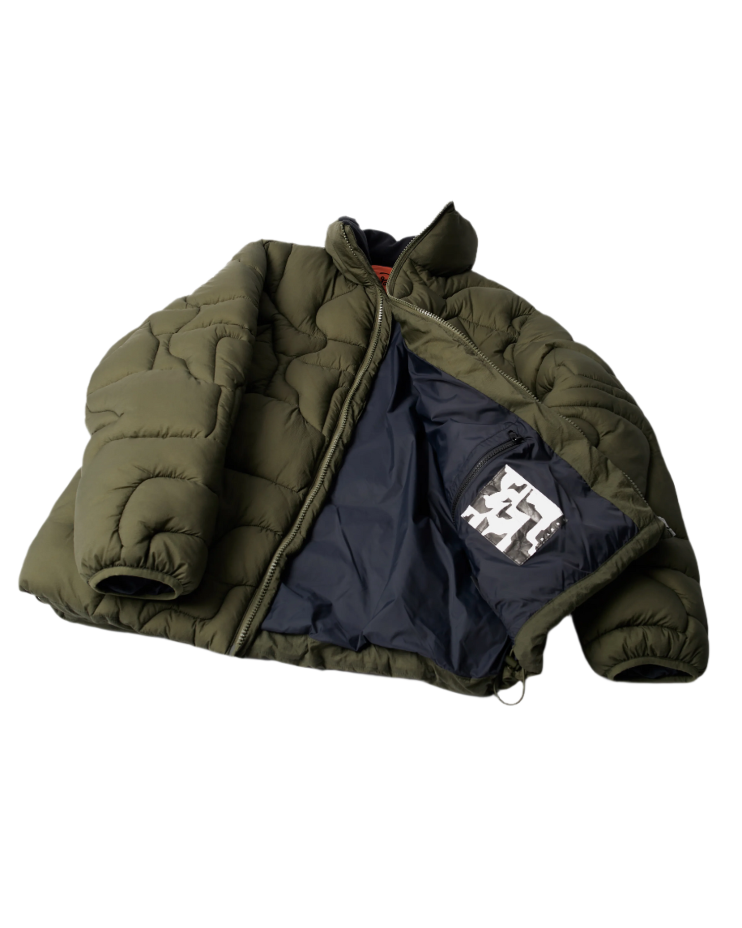 byParra Boring Village Puffer Jacket (Green)