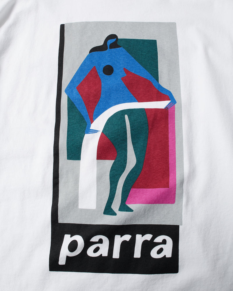 ByParra Lowering the Bar Long Sleeve T-shirt (White)