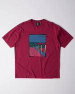 ByPara Beach Parking T-shirt (Raspberry) ByParra