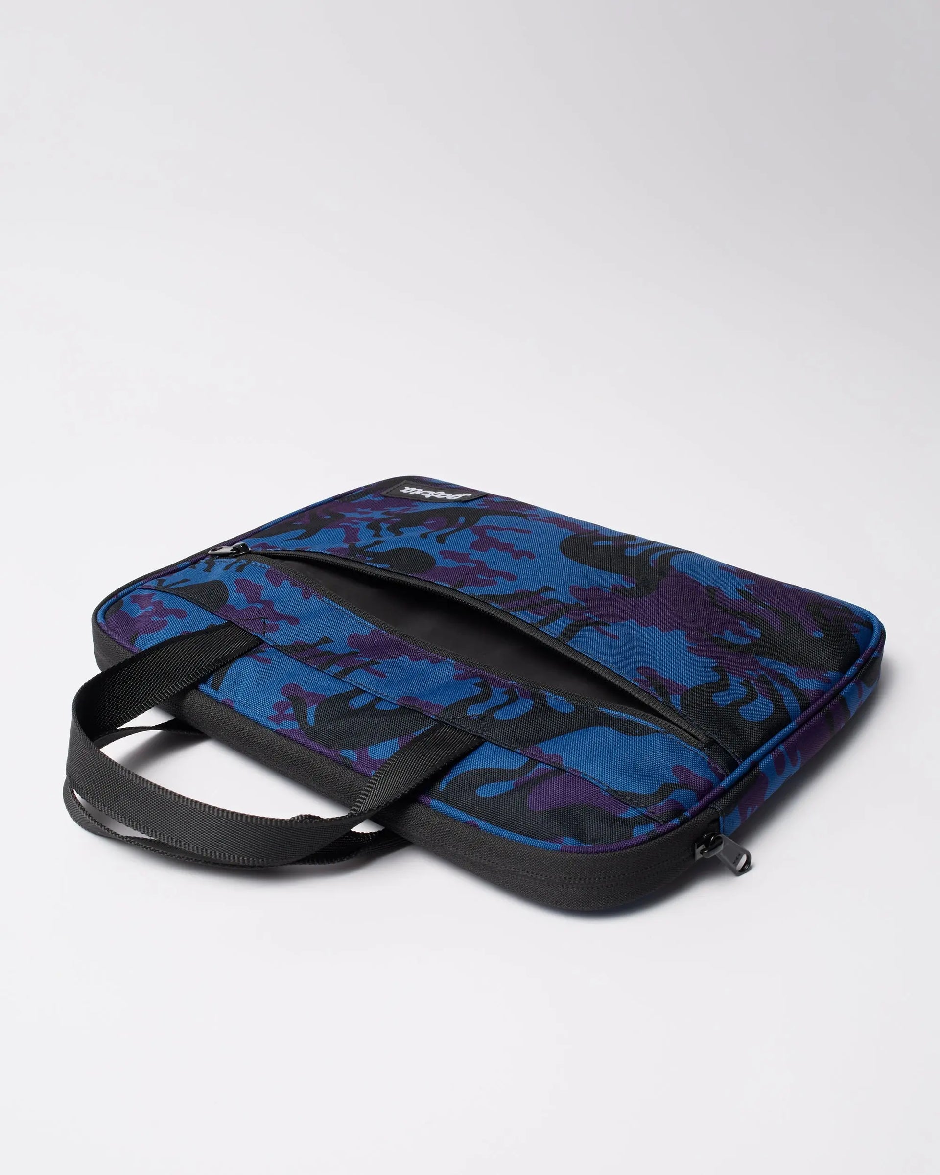 By Parra Purple camo beast laptop sleeve (Bleu) By Parra