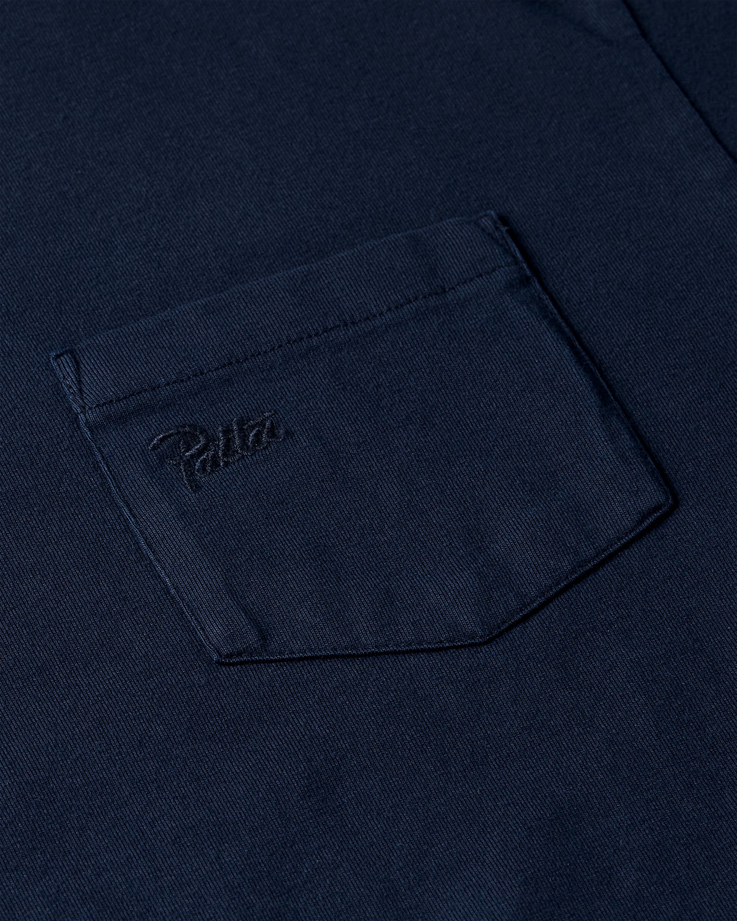 Patta Basic Washed Pocket T-Shirt (Black Iris)