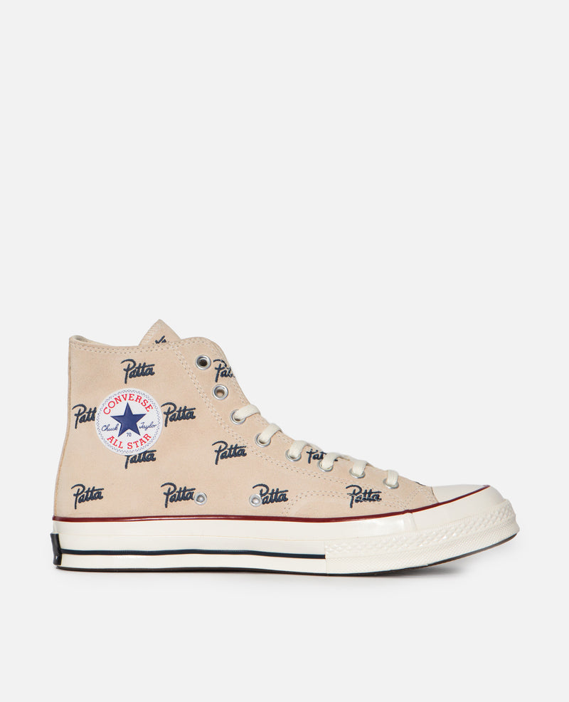 Patta x Converse Chuck 70 Hi (Natural Ivory/Insignia Blue)