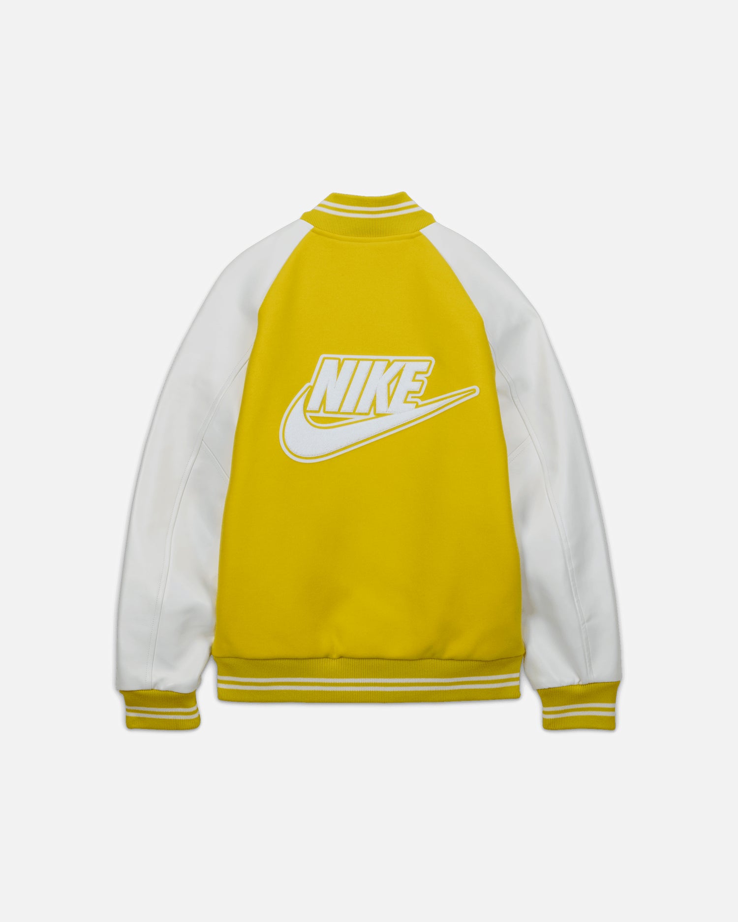 Nike x NIGO Varsity Jacket (Speed Yellow/White/White)