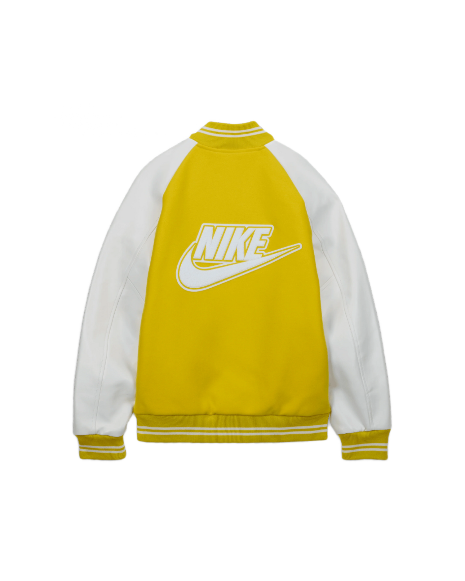 Nike x NIGO Varsity Jacket (Speed Yellow/White/White)