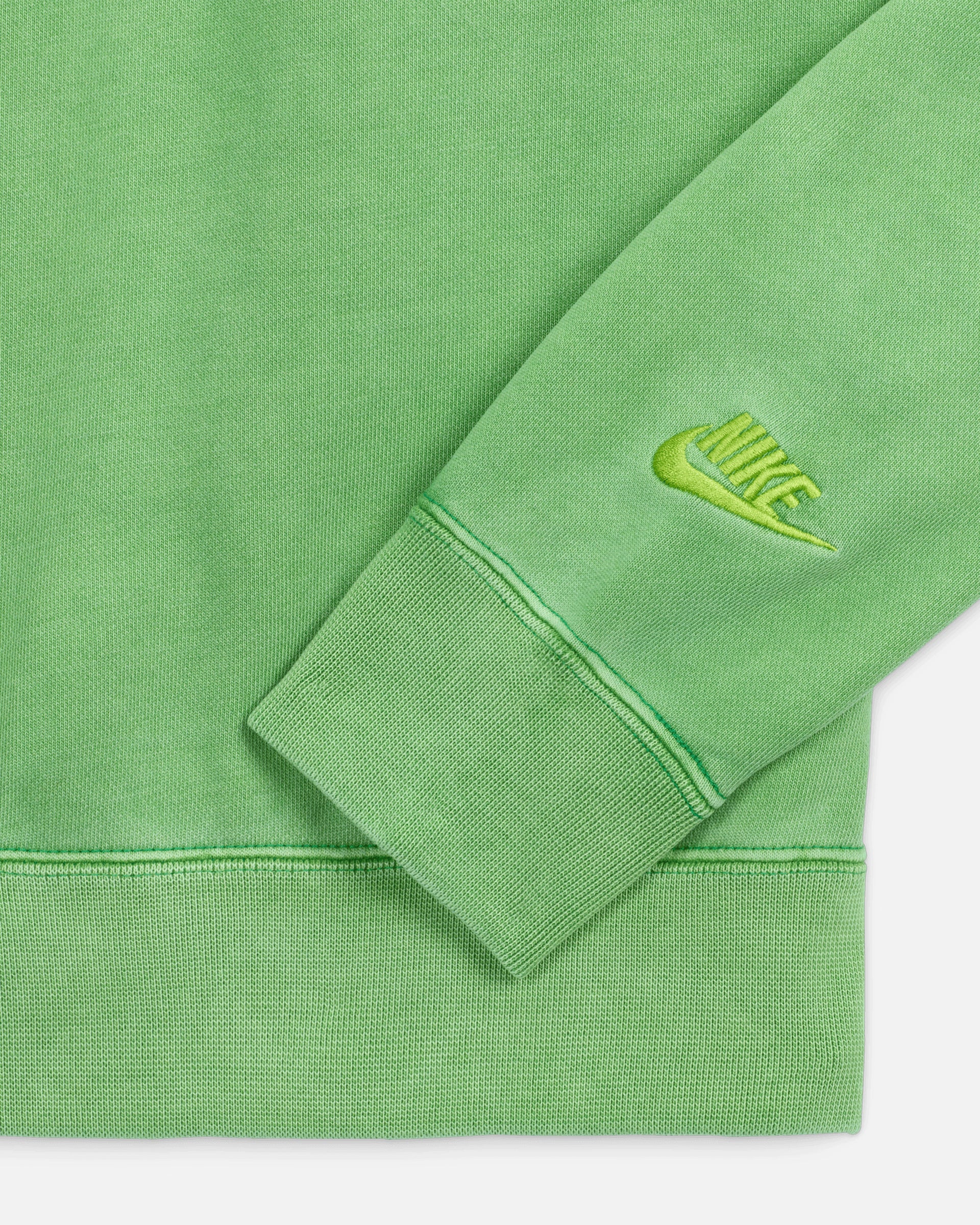 Nike x Nigo NRG Fleece Crew Sweatshirt (Lucky Green/Speed Yellow)