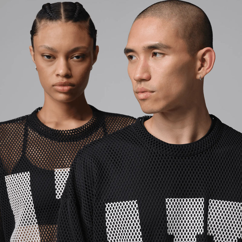 試着のみNike Jordan FRAGMENT UNION LS Jersey Jordan x Union x Fragment ''AIR'' LS Jersey (Black/Ivory) - Patta