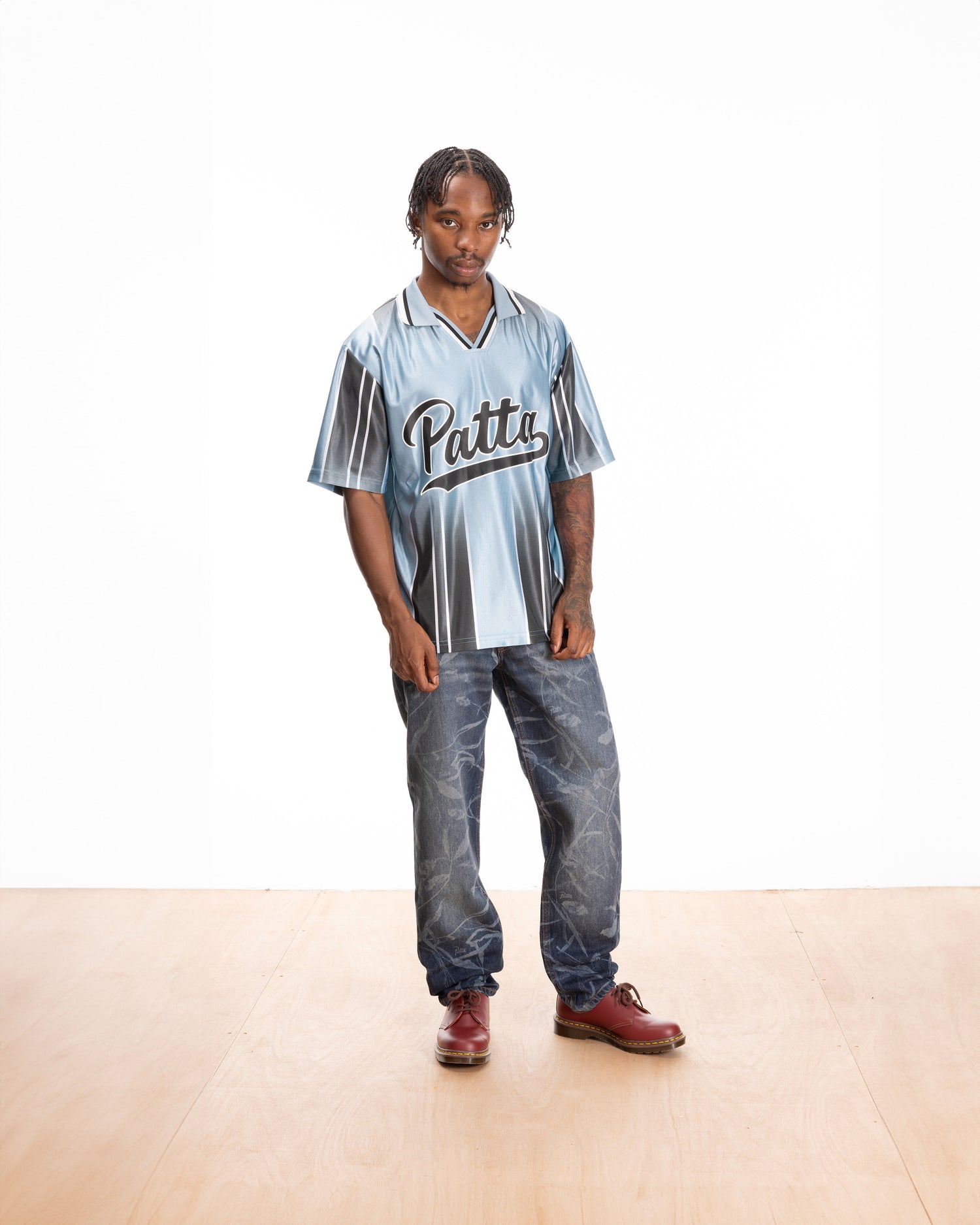 Patta Peewee Sports Jersey (Dusty Blue)