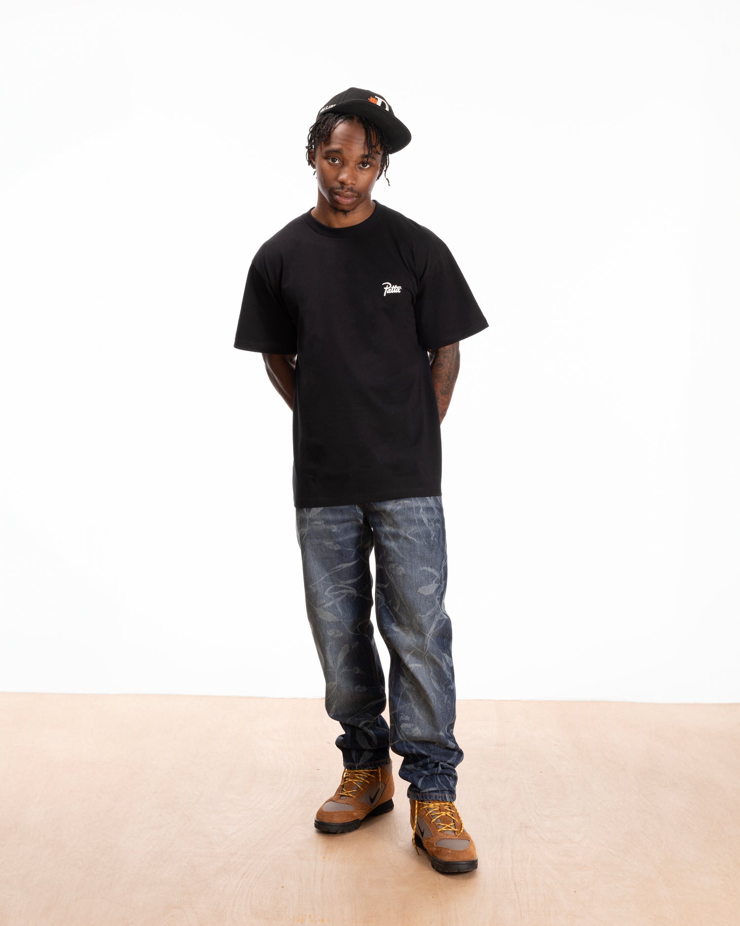 Patta Xerox Peace T-Shirt (Black)