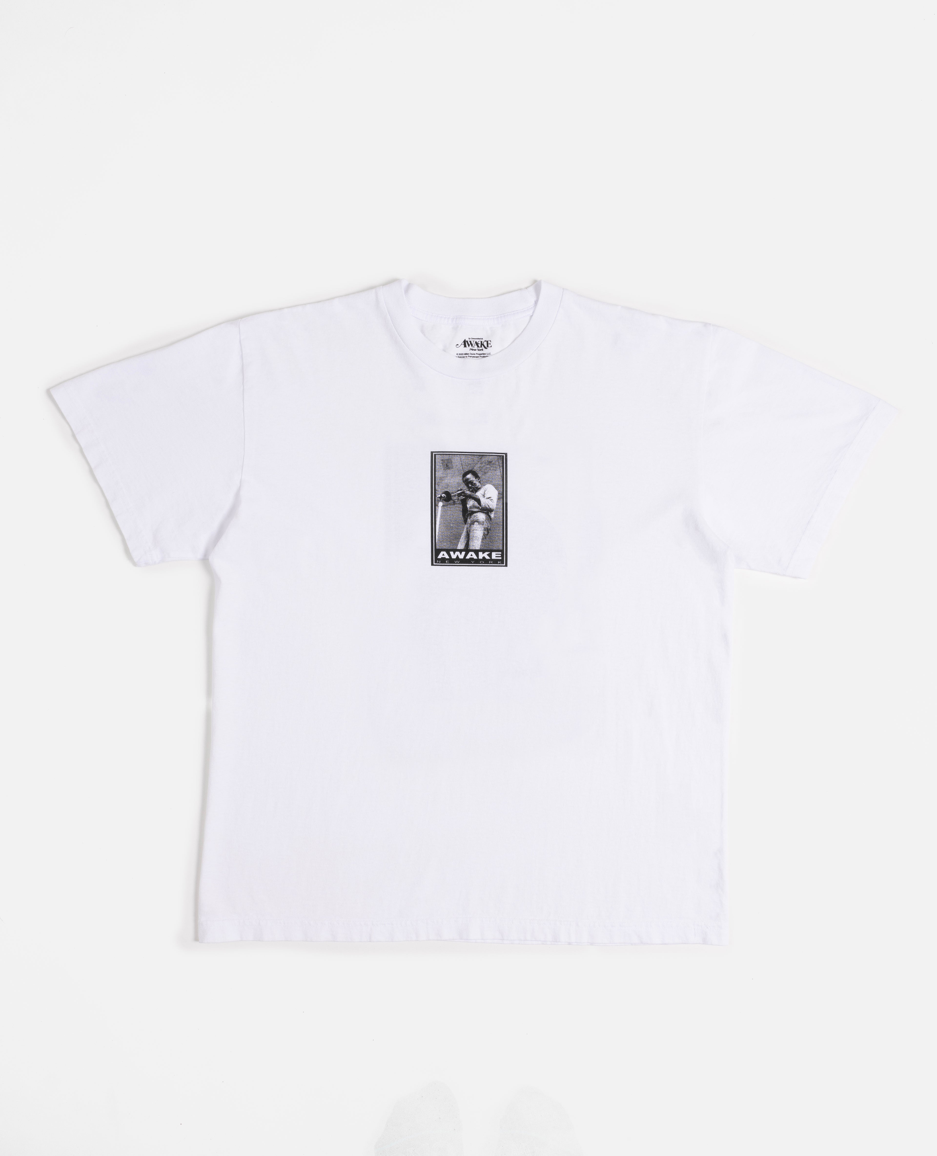 Awake NY Miles Davis Printed Short Sleeve Tee (White) – Patta