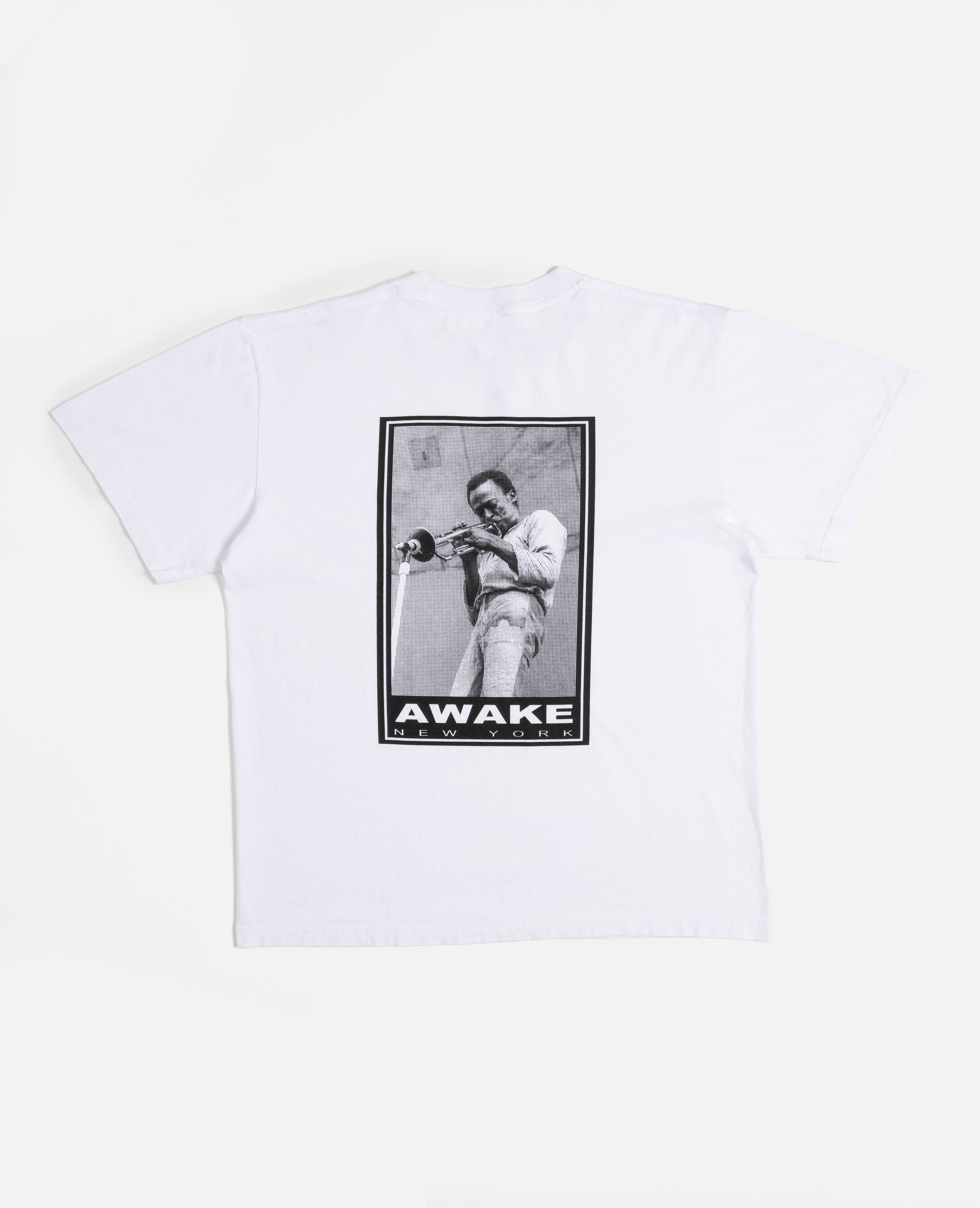 Awake NY Miles Davis Printed Short Sleeve Tee (White) – Patta
