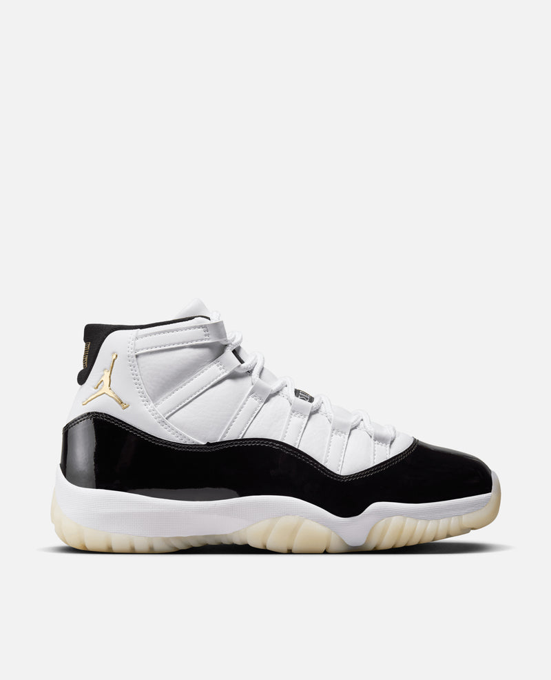 Air Jordan 11 Retro (White/Metallic Gold-Black)