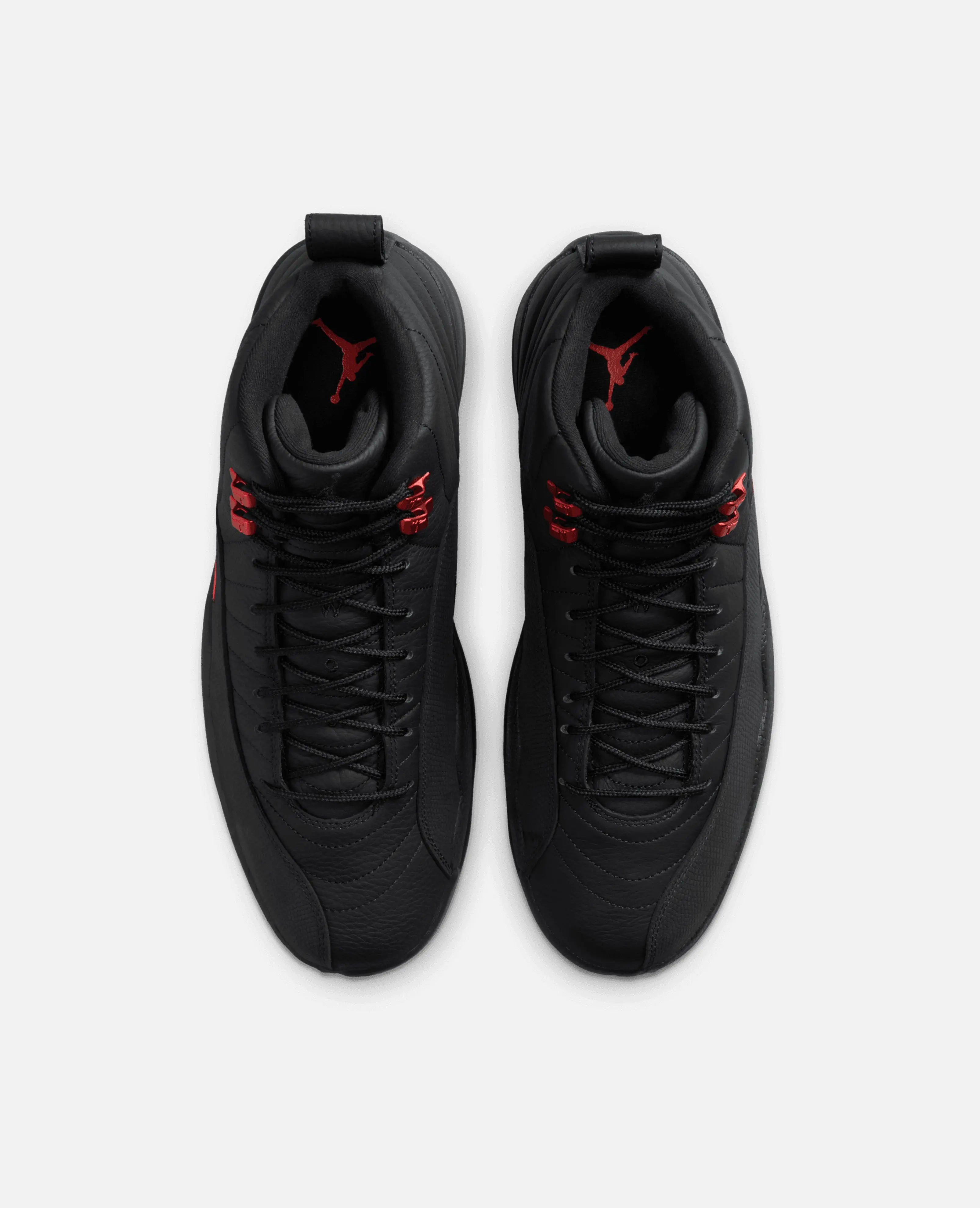 Air Jordan 12 Retro Nike (Black/Varsity Red) - Patta