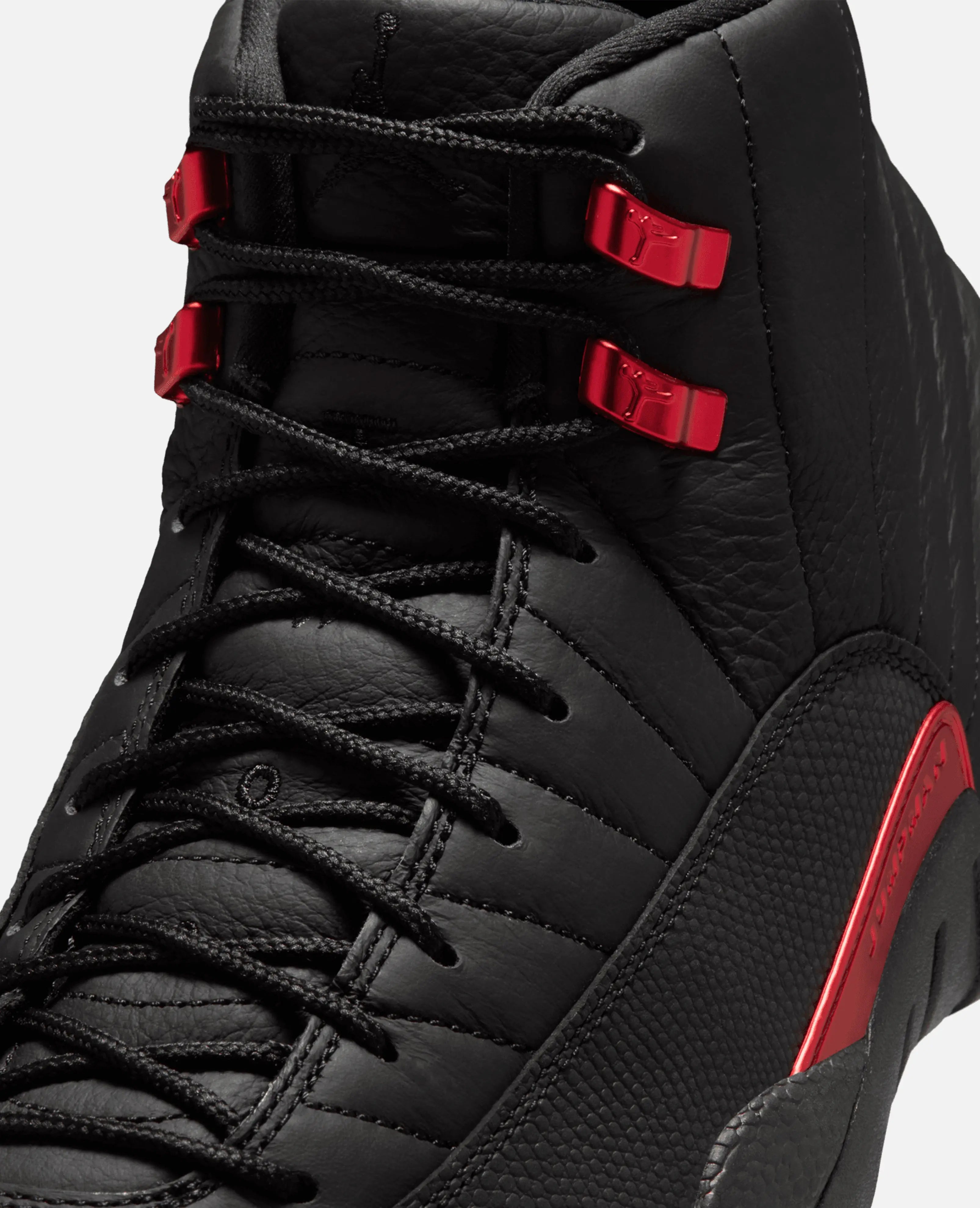 Air Jordan 12 Retro Nike (Black/Varsity Red) - Patta