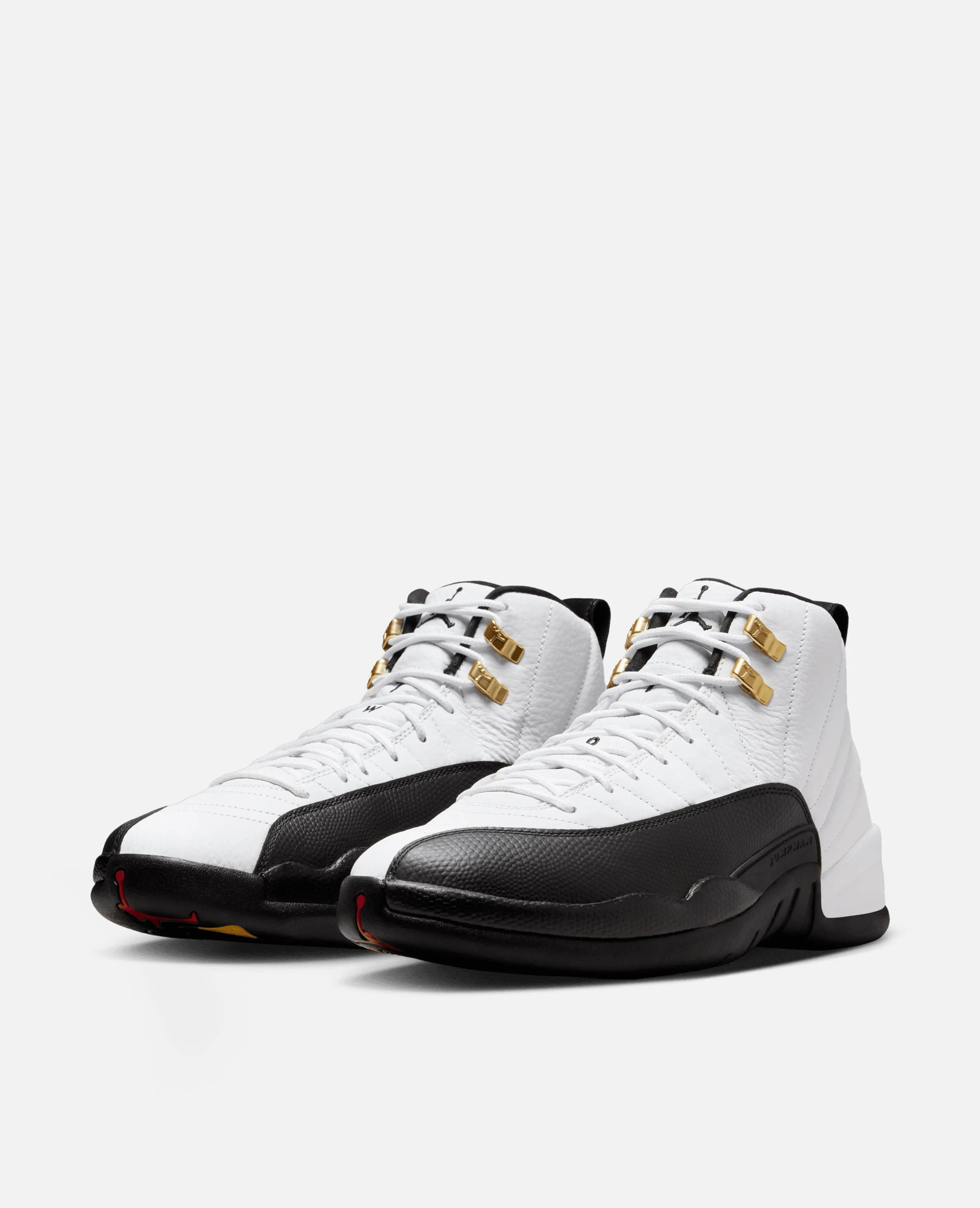 Air Jordan 12 Taxi ホワイト/ブラック Nike Air Jordan 12 Retro (White/Black-Taxi) - Patta