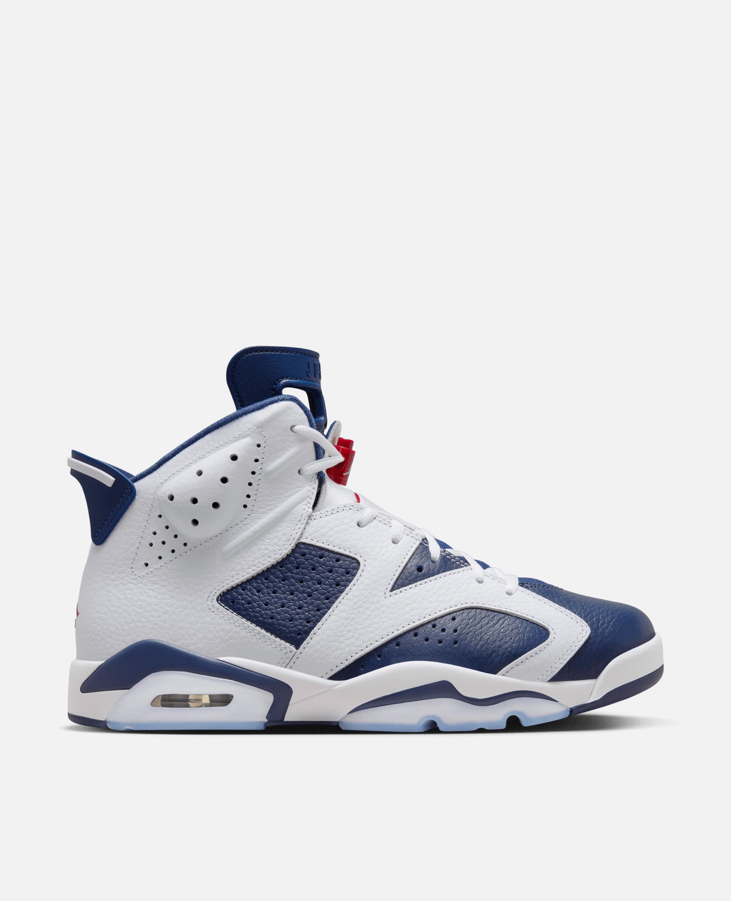 Air Jordan 6 Retro (White/Varsity Red-Midnight Navy)