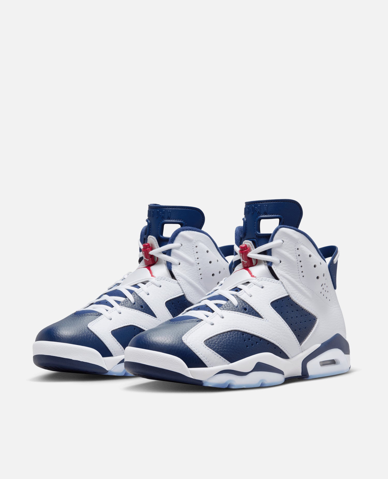 Air Jordan 6 Retro (White/Varsity Red-Midnight Navy)