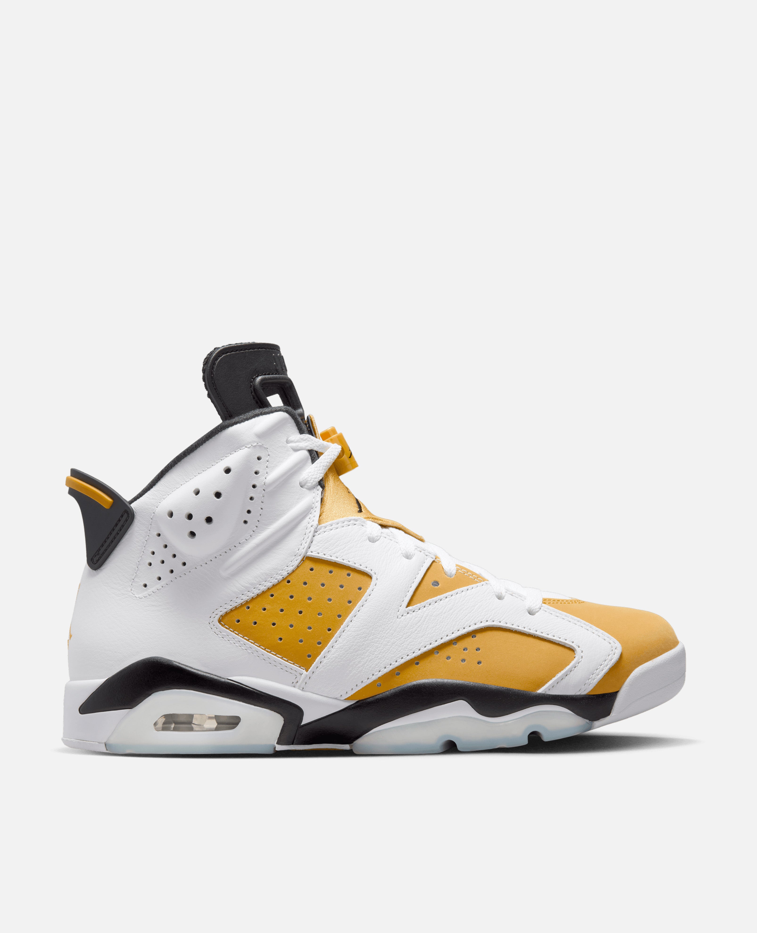 Nike Air Jordan 6 Retro White Yellow Ochre Black Patta