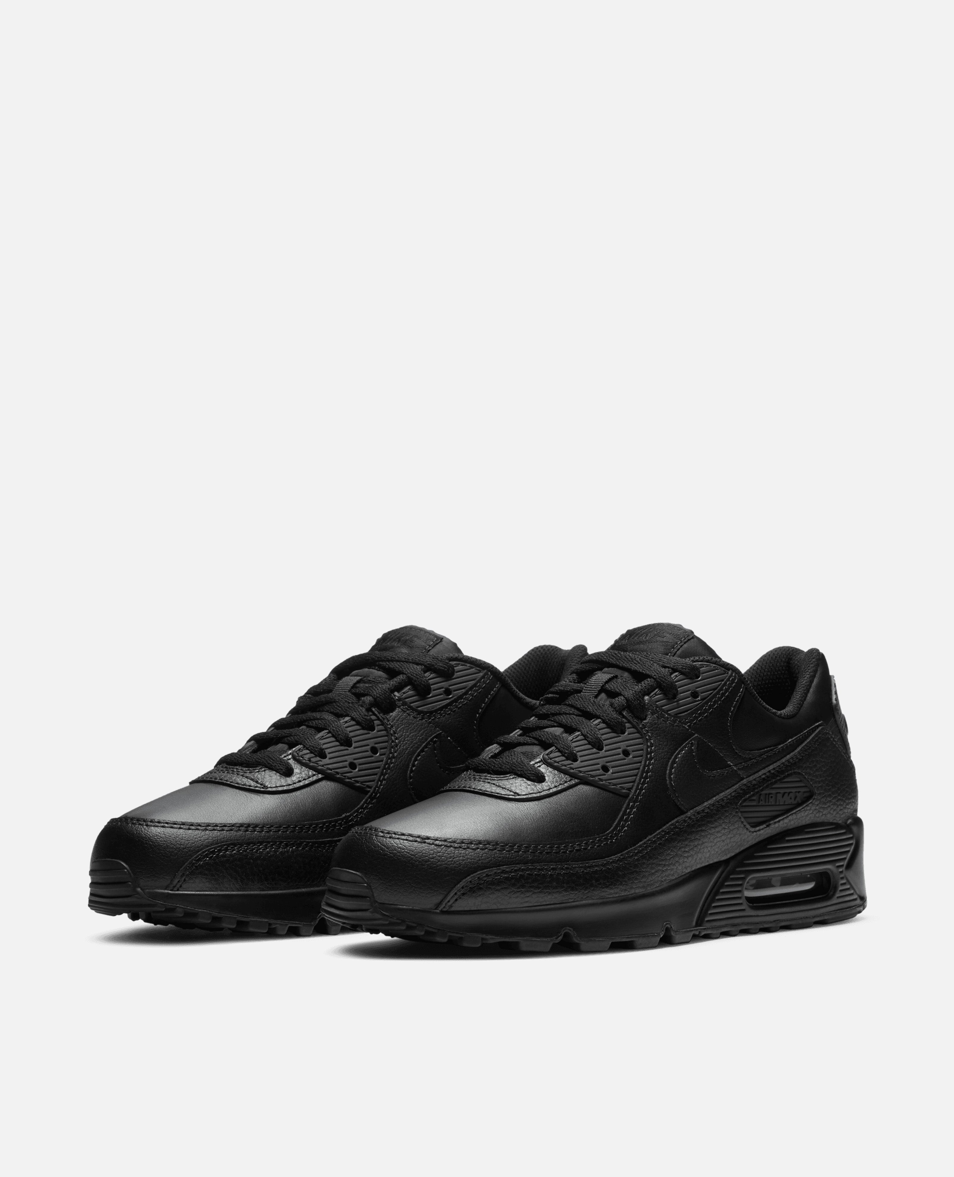 Air max 90 all black outlet leather