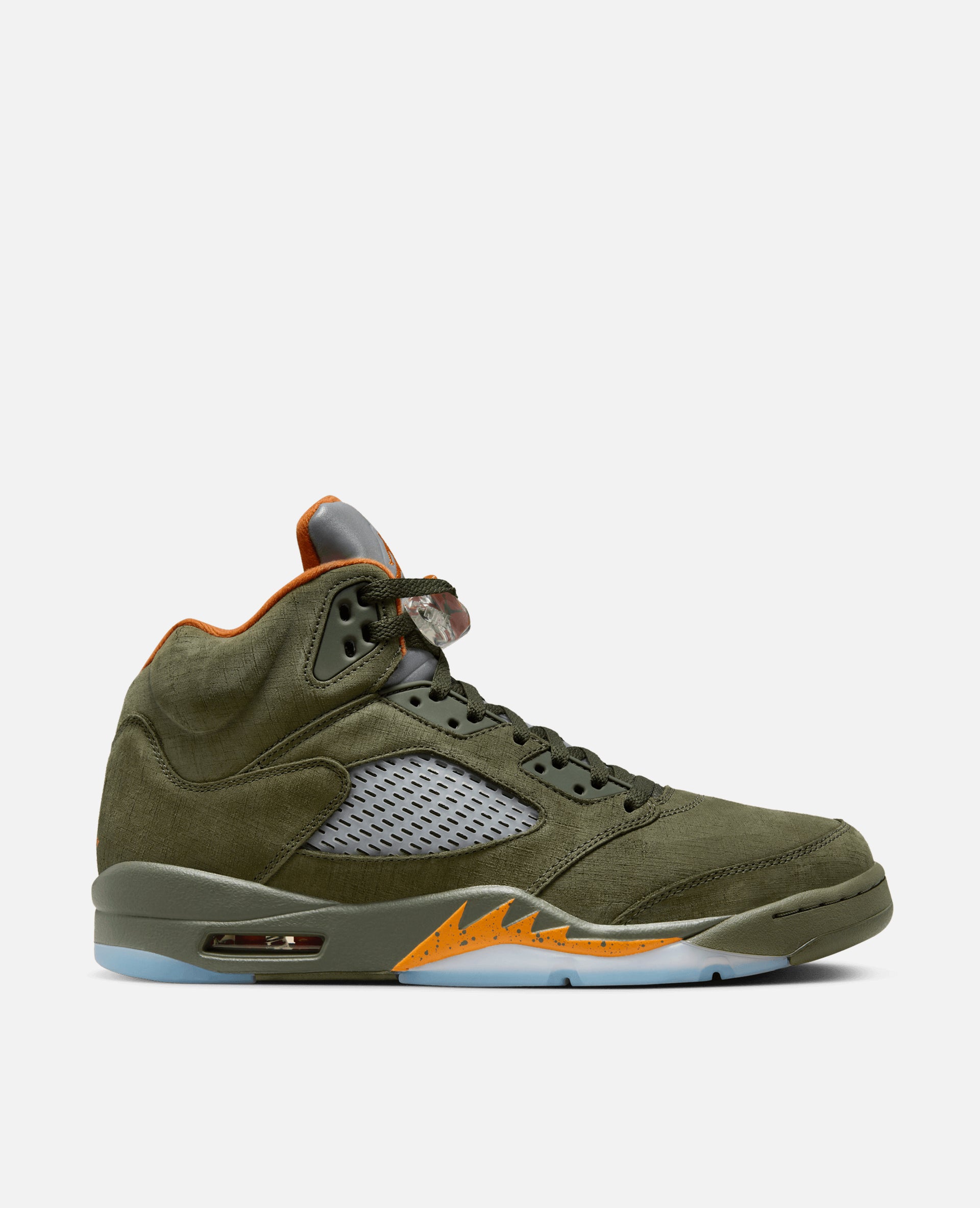 Nike Air Jordan 5 Retro (Army Olive/Solar Orange)